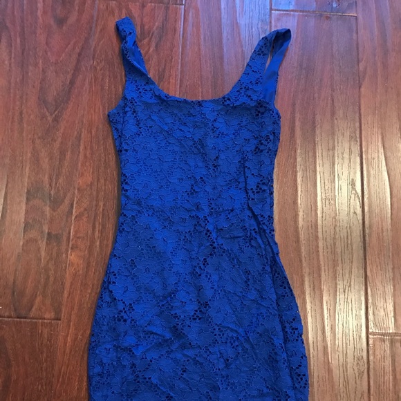 Blue summer dress - Picture 1 of 2